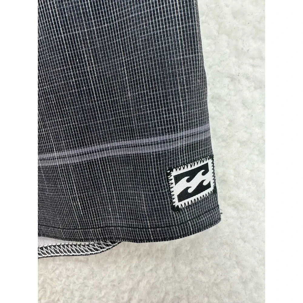 Billabong All Day Heather Pro Swim‎ Trunks All Day Heat, Size 29, Gray and Blue